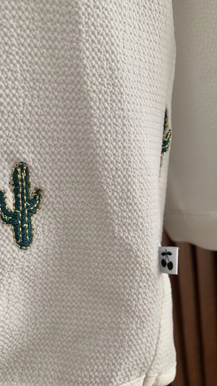 Blouse été cactus 10 ans Le temps des cerises - photo numéro 3