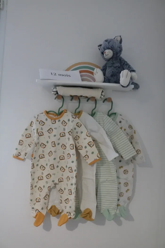 Lot pyjamas automne garçon Orchestra 12 mois
