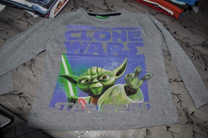 T shirt ml star wars 4 ans garçon