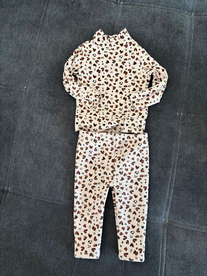 Ensemble léopard petite fille - photo numéro 5