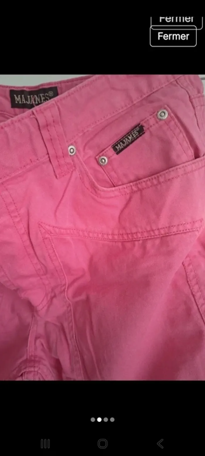 Pantalon jambes larges Majames 46 - photo numéro 2