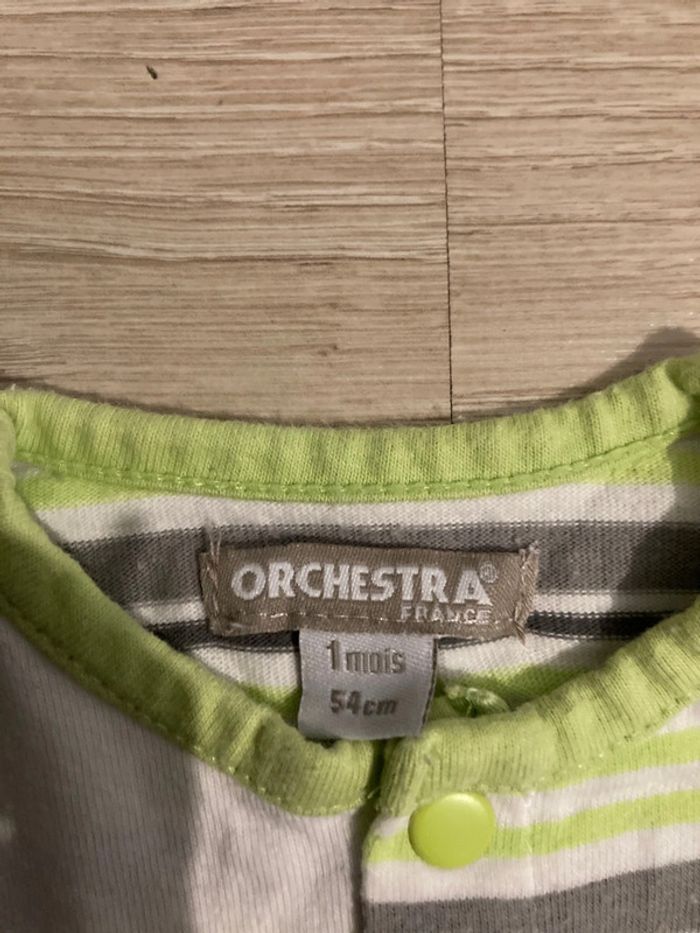 Pyjama bébé garçon taille 1 mois - photo numéro 4