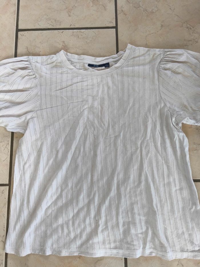 T-shirt taille L manches bouffantes - photo numéro 2