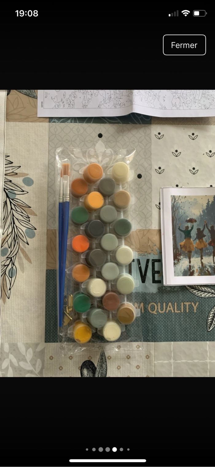 Kit complet de peinture par numéro - Neuf - photo numéro 6