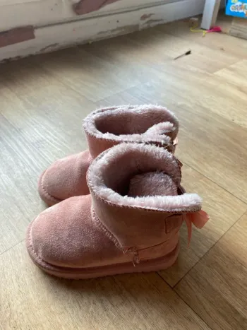 Bottes rose poudrée 24