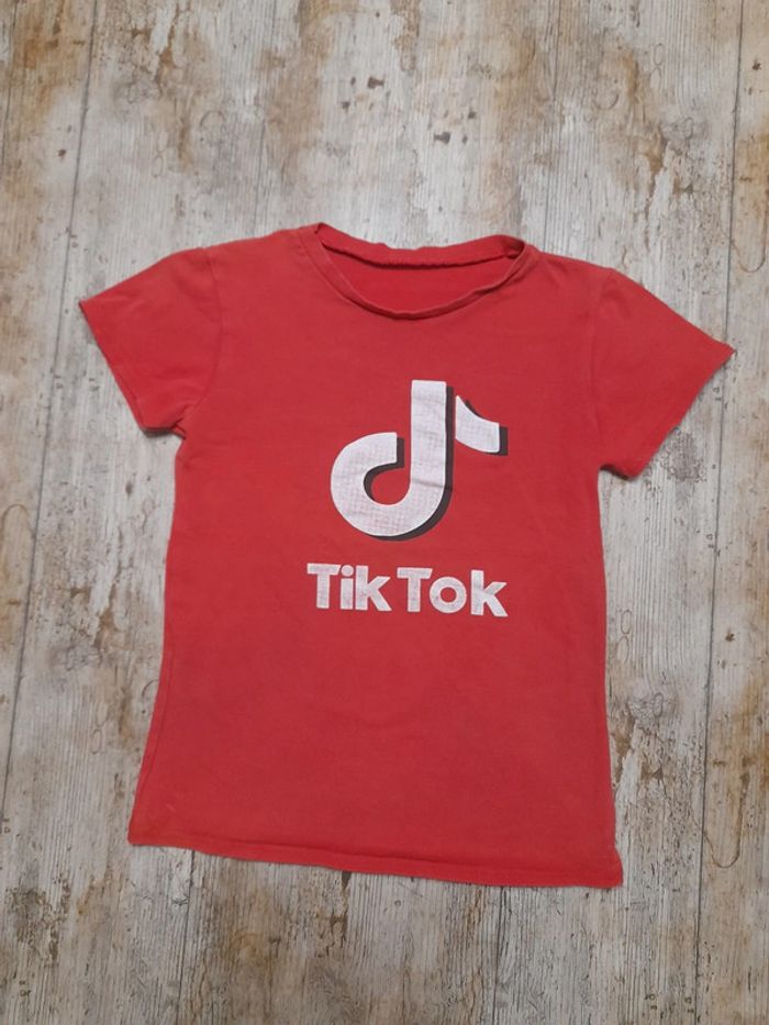 T-shirt manches courtes Tik Tok 12 ans