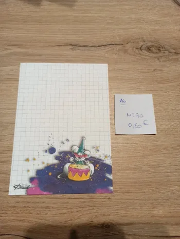 Feuille Diddl A6 70 0,50€