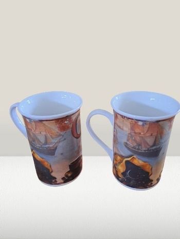 Lot de 2 tasses mug