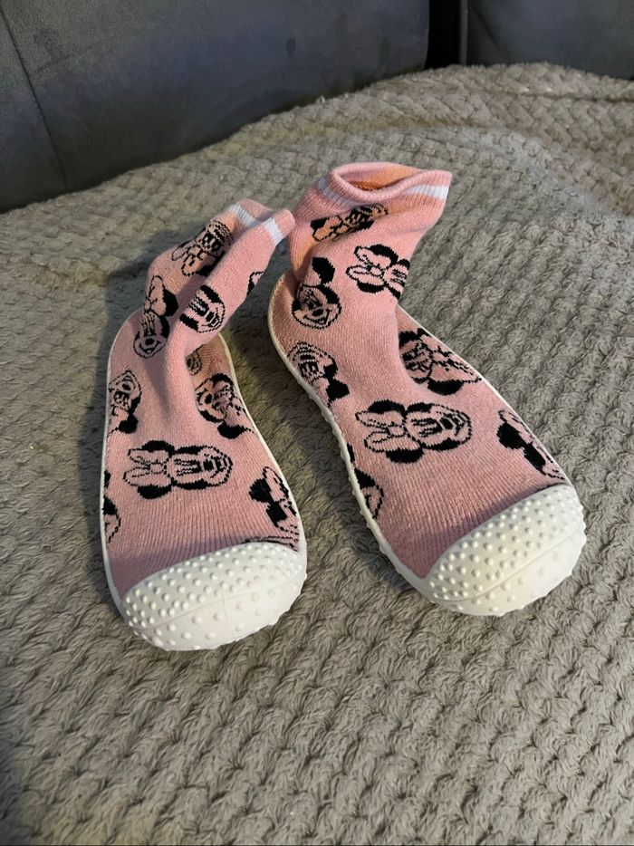 Chaussons chaussettes Minnie