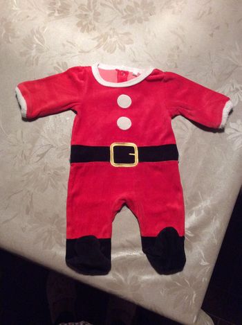 Pyjama Père Noël 1 mois