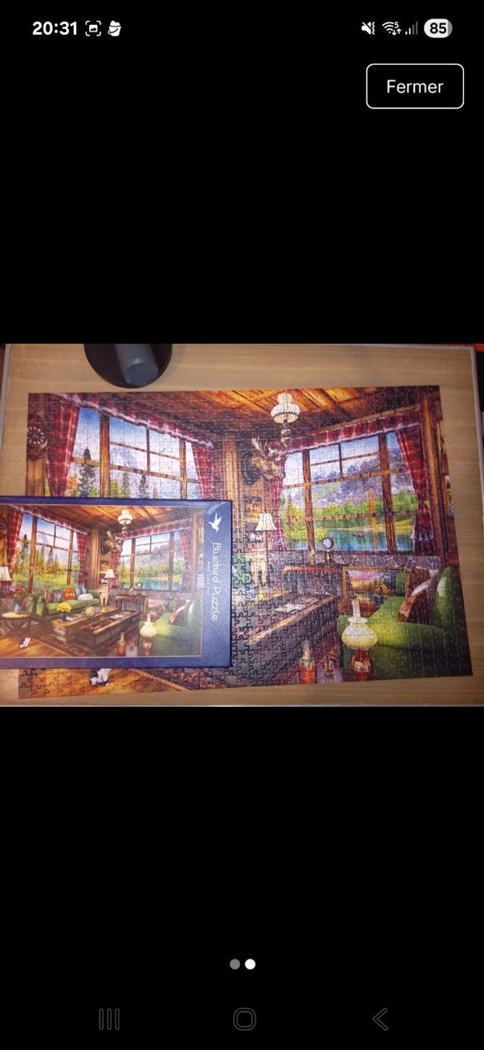 Lot de 6 puzzles 1000 pièces - photo numéro 4