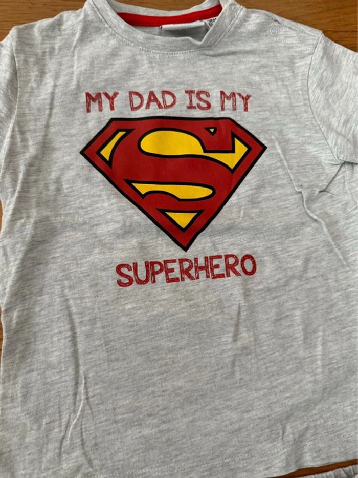 Pyjama court superman 36 mois - photo numéro 2