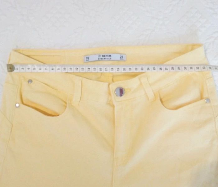 Pantalon Lefties 36 jaune tbe #lora11femme36 - photo numéro 2