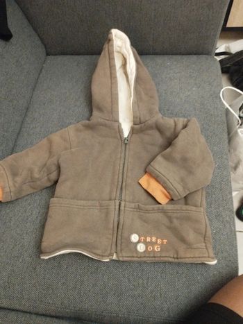 Veste à capuche 18 mois