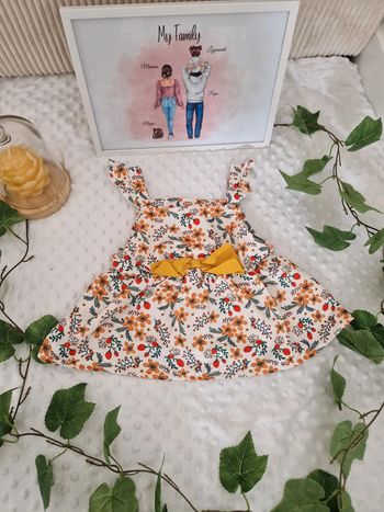 🌸 T-shirt à fleurs pour fille - 3/4ans ; 100cm - 🌸
