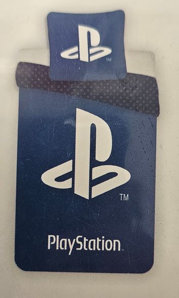 Parure de lit simple (housse de couette + taie d'oreiller) - Playstation - Sony