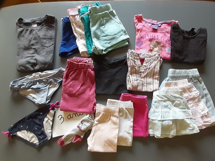 Lot 3ans été fille 18 articles