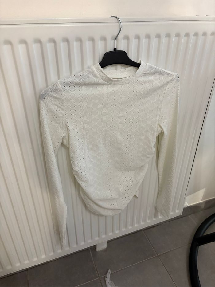 Pull blanc SHEIN taille S