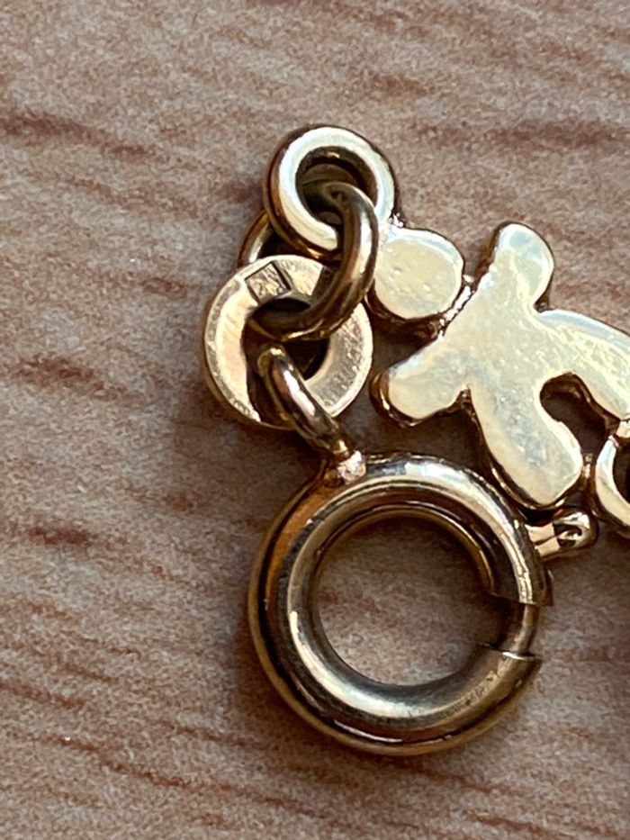 Joli petit bracelet enfants en plaqué or TBE - bijoux fantaisie - photo numéro 3