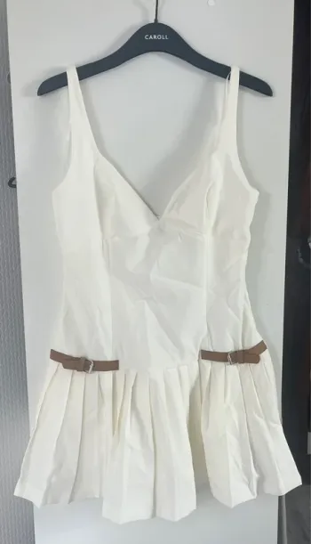 Robe d’effet jupe plissée
