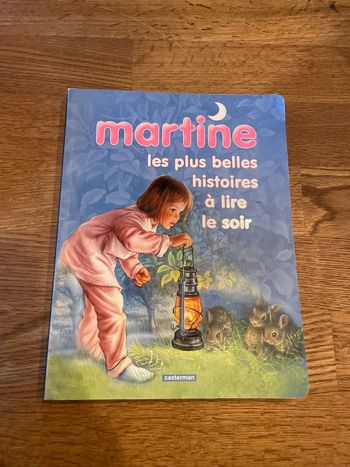 Livre contenant 6 histoires de Martine Les plus belles histoires à lire le soir