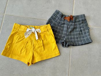 Lot de 2 shorts Obaïbi 23 mois