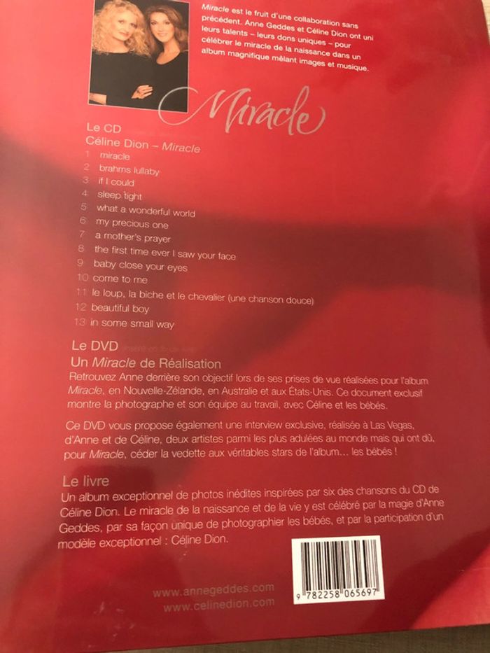 Miracle Anne gedes et Céline Dion - photo numéro 6