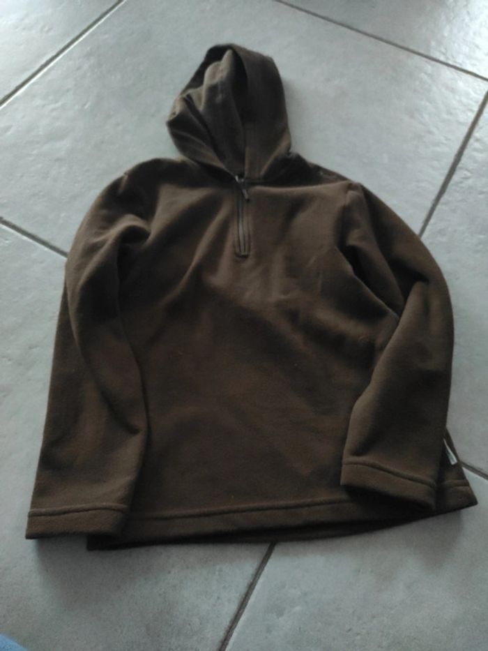 Polaire à capuche 6 ans quechua