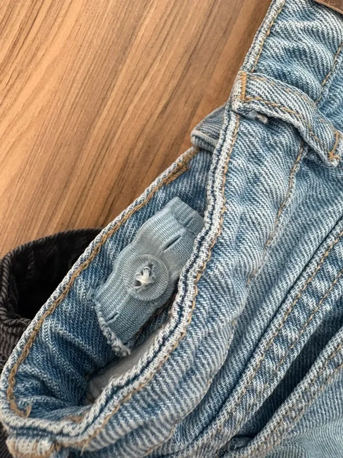 Short jean noir et denim 4 ans neuf - photo numéro 5