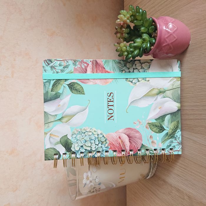 Lot de 2 Carnets à Fleurs A5 - photo numéro 4