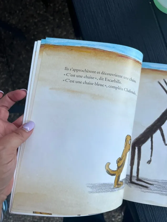 La chaise bleue - photo numéro 2