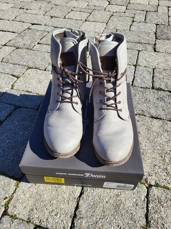 Bottines grises Tom Tailor Denim T39