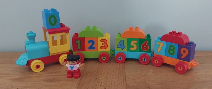 Le train des chiffres  Lego Duplo