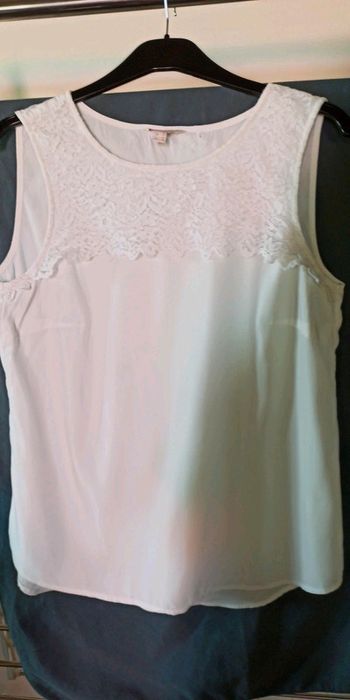 Blouse Esprit avec dentelle