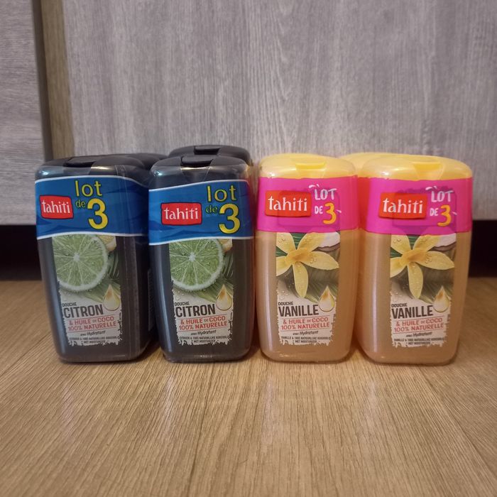 Lot 12 gel douche tahiti