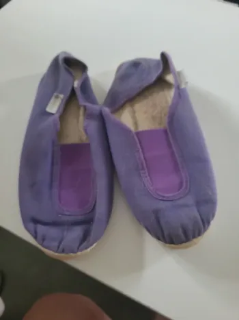 Ballerines violettes, domyos, taille 34