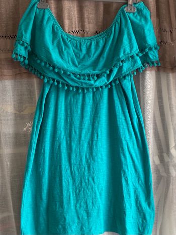 Robe été bleue calzedonia 