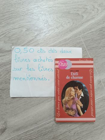Livre Duo série désir