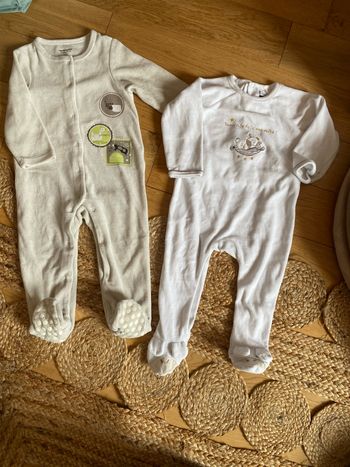 Lot pyjamas 18 mois sergent major