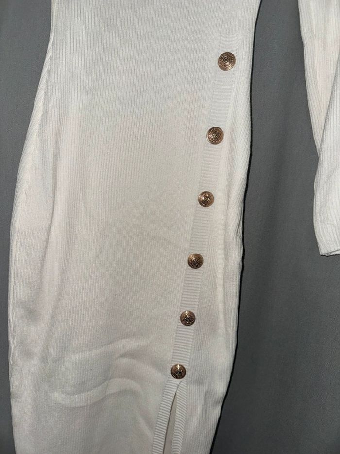 Robe longue Giorgia s/m blanche - photo numéro 2