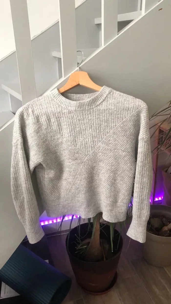 Pull grosse maille
