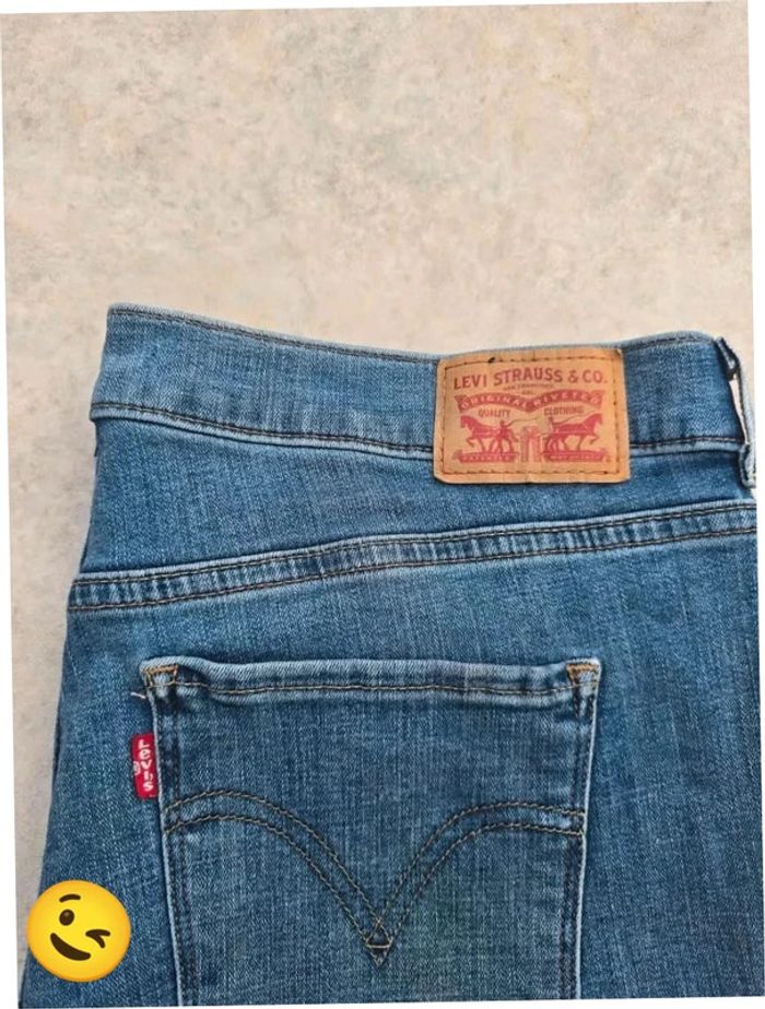 Short Levi's W32 FR42 Bleu Femme Women #SHO15b - photo numéro 2