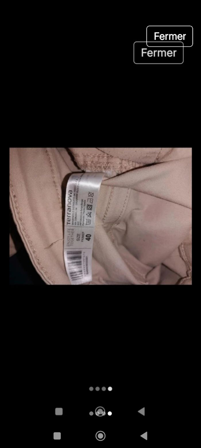 Pantalon Terranova taille 40 - photo numéro 4