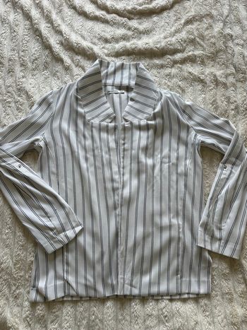 Veste blanche Stradivarius XS