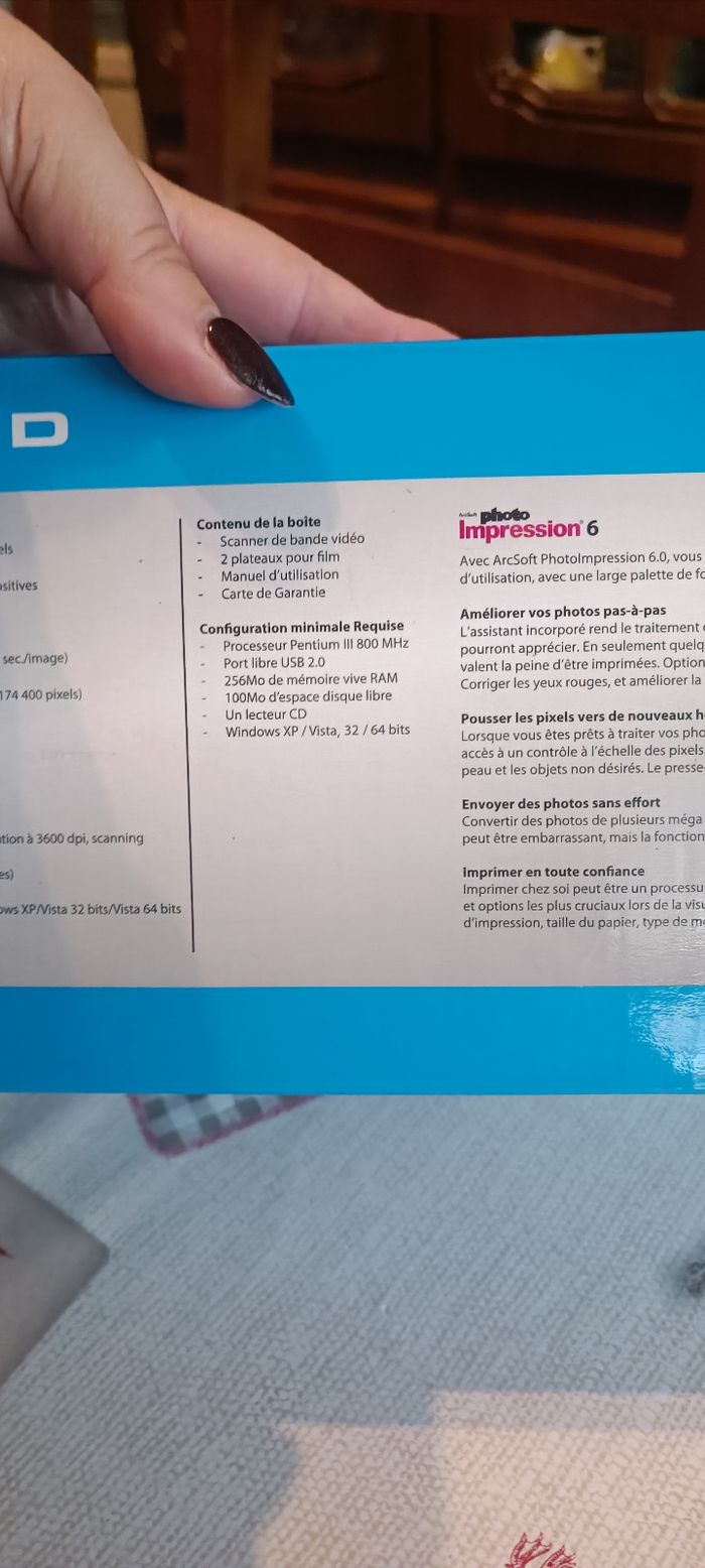 Scanner de  bande vidéo - photo numéro 3