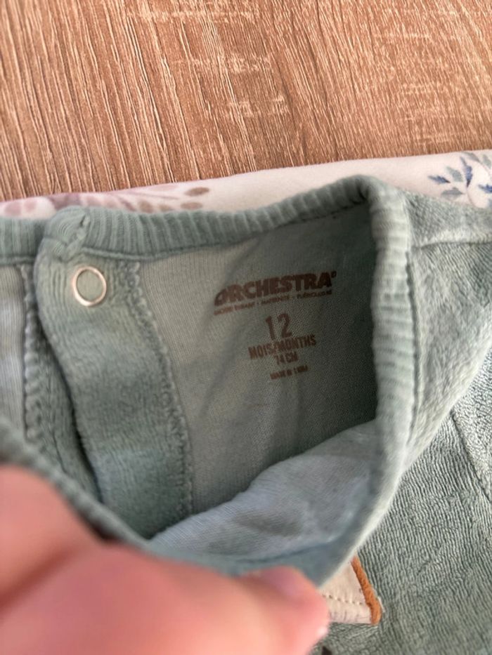 Pyjama bébé garçon 12 mois - photo numéro 2