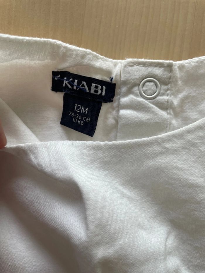 Lot de 2 robes et 1 combi-short 12 mois multimarque - photo numéro 7