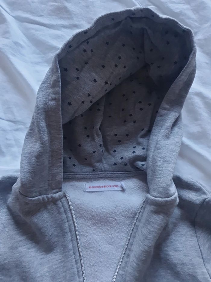 Gilet zippé à capuche - photo numéro 2