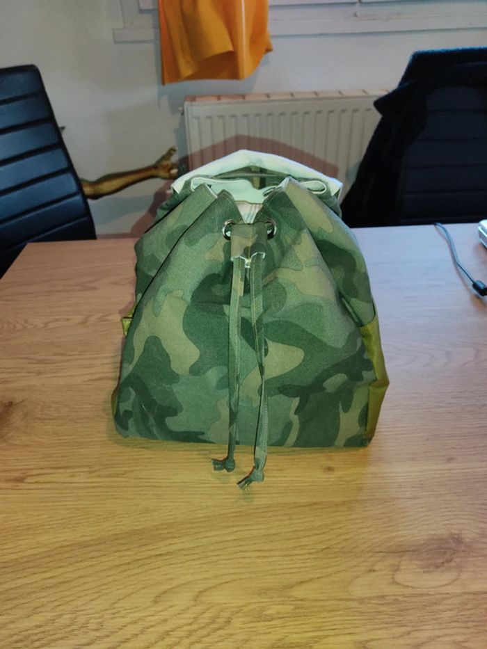 Sac à dos militaire fait à la main - photo numéro 3