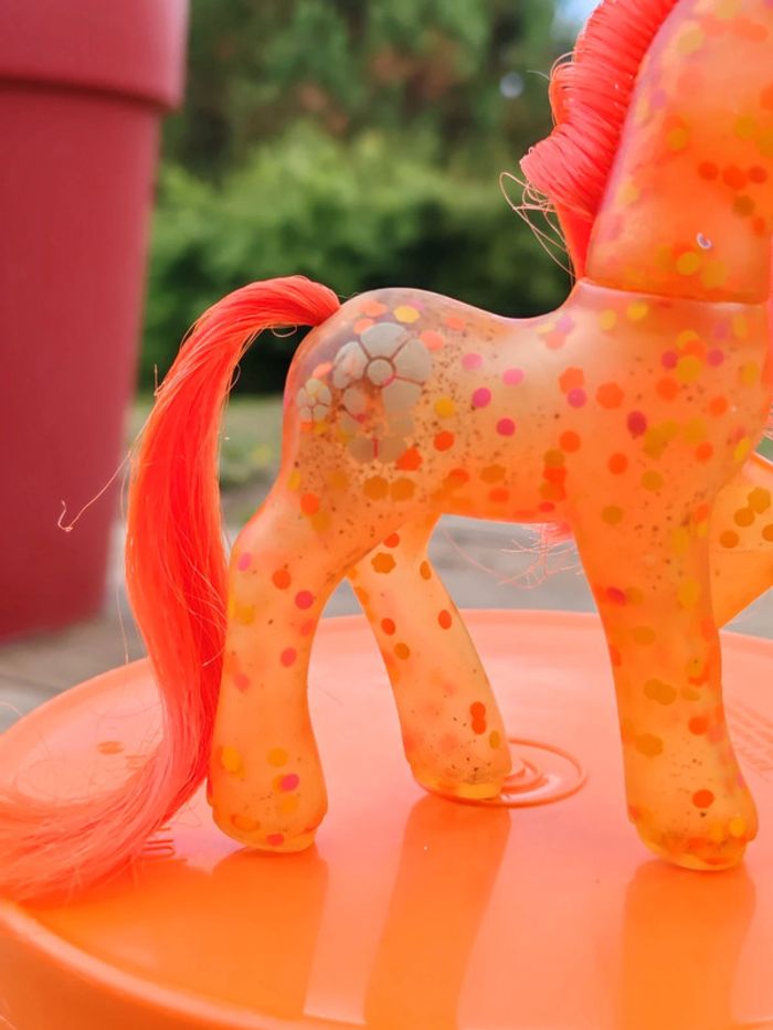 Poney g2 - hip holly confettis orange - photo numéro 3